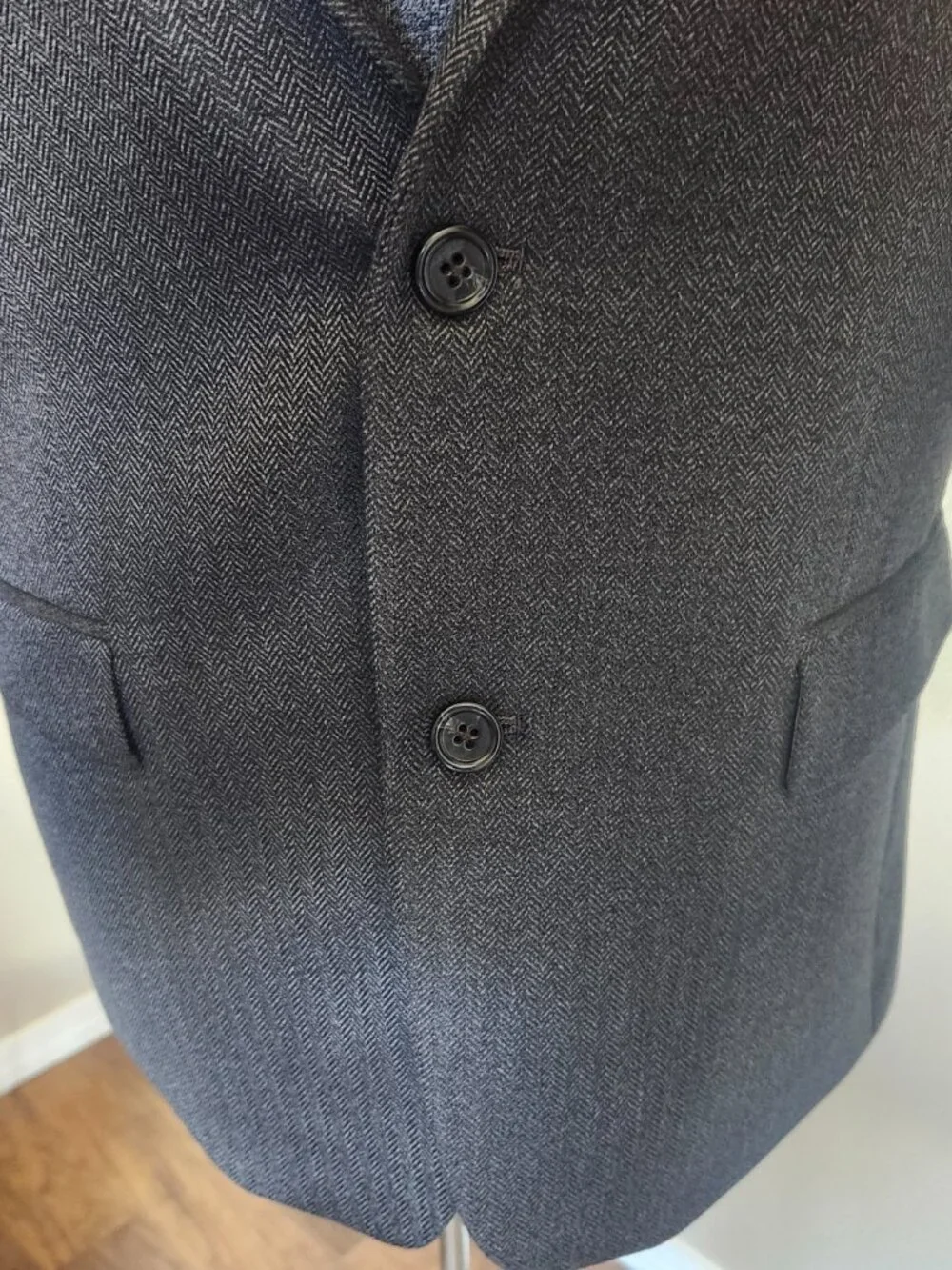 Michael Kors Men's Classic-Fit Linen-Blend Blazer 40S